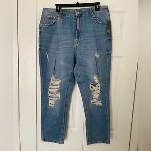 NWT Target High Wasted Mom Jeans